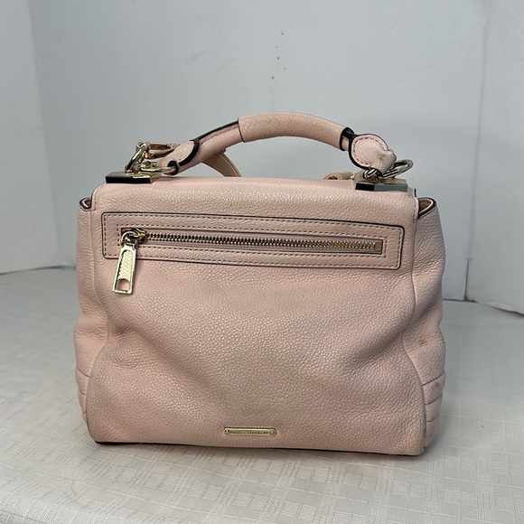 Rebecca Minkoff small satchel in Barbie pink - Picture 3 of 8